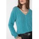 Gilet turquoise