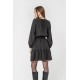 Robe courte cintrée noir
