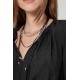 Robe courte cintrée noir
