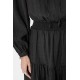 Robe courte cintrée noir