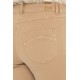 Pantalon slim beige