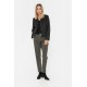 Pantalon cigarette kaki