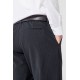Pantalon droit rayé navy