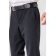 Pantalon droit rayé navy