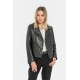 Perfecto en cuir noir