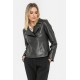 Perfecto en cuir noir