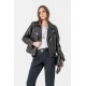 Perfecto en cuir noir