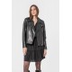 Perfecto en cuir noir
