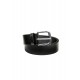 Ceinture en cuir noir