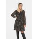 Robe courte choco et noir