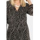 Robe courte choco et noir