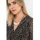 Robe courte choco et noir