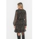 Robe courte choco et noir