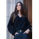 Pull noir et lurex
