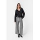 Pull noir et lurex