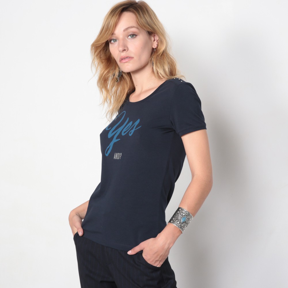 Tee-shirt MC 18RIVABLEU Tee-shirt MC 18RIVABLEU