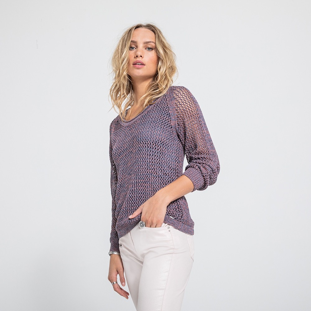 Pull et débardeur bleu denim Pull et débardeur bleu denim