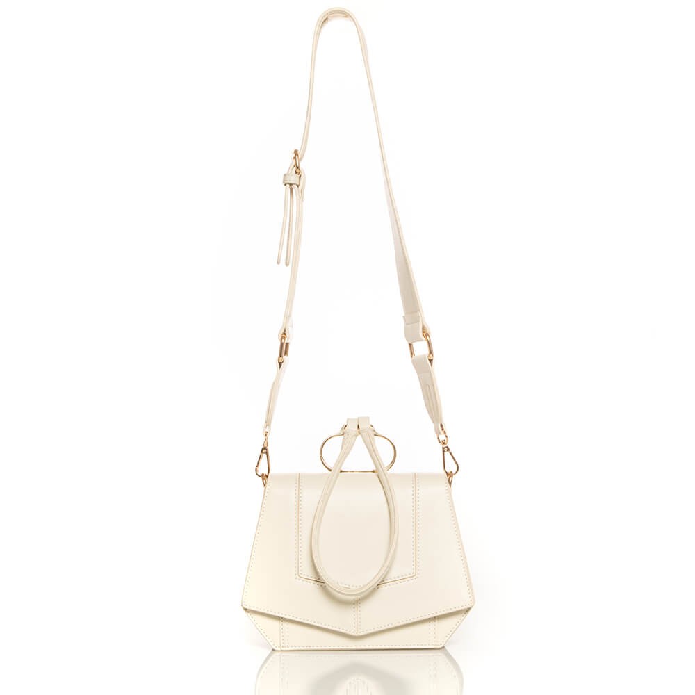sac a main bandouliere beige