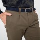 Pantalon chino bronze en coton responsable