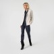 Gilet long en maille perlée et fils brillants