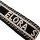 Ceinture esprit baroque beige et noire
