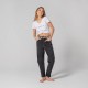 Jean mom vintage noir en coton responsable