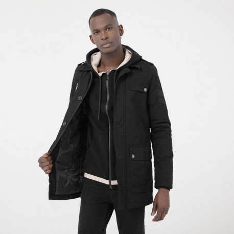 parka sans capuche homme