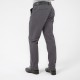 Pantalon coupe chino coloris acier en coton responsable