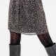 Collants fantaisie noir 50 deniers motif ajouré