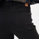 Jean Bootcut noir denim stretch en coton responsable