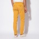 Pantalon chino coloris mangue en coton responsable