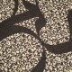 Chèche imprimé kaki et jaune motif camouflage logo Elora