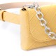 Ceinture pochette jaune