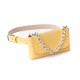 Ceinture pochette jaune