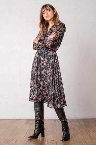 Robe longue hotsell hiver 2020