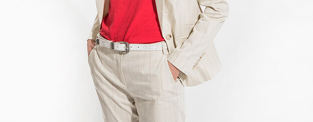 How to wear cigarette trousers